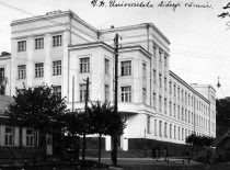 Lietuvos universiteto (nuo 1930 m. Vytauto Didžiojo universiteto) Didieji rūmai, 1929 m.