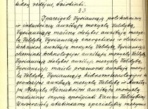 Order No. 1814 of the Minister of Higher Education of SSRS S. Kaftanov on the restructuring of the State University of Kaunas (that established the Faculty of Chemical Technology) of 9 December 1947. (Original is in KTU archive)