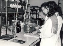 Laboratory of the Faculty of Chemical Technology, 1982.
