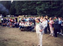At the conference of the social democrats at Jonava District, 2000.