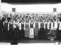 Ateitininkų choras, 1939 m. (P. Naručio archyvas)