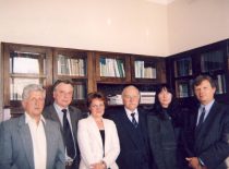 80th anniversary of prof. R. Baltrušis at the Department of Organic Chemistry, 1 May 2006.