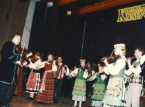 Concert at the celebration of the 75th anniversary of the University of Lithuania, 1997. (Photograph by J. Klėmanas)