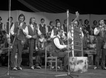 Concert of &ldquo;Nemunas&rdquo; at the celebration of the beginning of the academic year of KPI, 1976. (Photograph by Bartkevičius, KTU Museum)