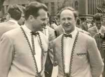 The leaders of “Nemunas” Aleksandras Buzys and Ričardas Tamutis