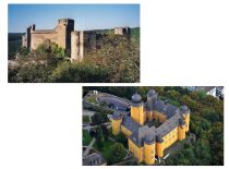 The castles of the ancestors of Gravrogkai in Germany: on the left – Hohenstein Castle which belonged to them in the 15th-17th centuries, on the right – Mantabaur Castle which belonged to them in the 15th-16th centuries.