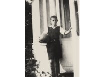 Kęstutis Sasnauskas at his home on Trakų Street, 1936 (from Sasnauskai family archive)