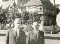 Assoc. Prof. K. Sasnauskas at the conference in Weimar (German Democratic Republic), 1970 (from Sasnauskai family archive)