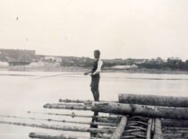 Kęstutis Sasnauskas on holiday in Panemunė, 1937 (from Sasnauskai family archive)