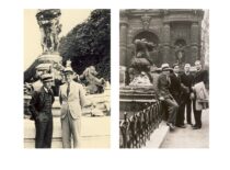 V. Babilius with Lithuanian students in Paris, 1933–1936 (the original photograph is at KTU Museum)