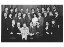 Employees of the Department of General Electrical Engineering, 1982 (archive of Prof. S. Masiokas)