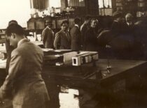 Workshop at the Higher School of Foundry Engineering in Paris, 1932–1936 (the original photograph is at KTU Museum)