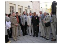 “Presidential” trip of Kaunas Rotary Club members: with the members of Magdeburg Rotary Club (archive of Prof. S. Masiokas)