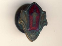Badge of the Ateitininkai Federation, belonging to V. Jasiukevičius, 4th decade of the 20th century (KTU Museum)