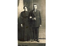 Parents of Prof. E. Sto&scaron;kutė Grinienė: Kajetonas and Stanislava Sto&scaron;kai in Berlin, 1919. (E. Grinienė family archive)