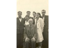 Department of Organic Chemistry with head Prof. A. Purėnas, 1949 (E. Grinienė family archive)