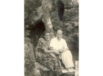Elena and Algirdas Griniai in Palanga, 1950. (E. Grinienė family archive)