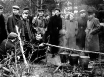 Journey to Riga, 1956. (photograph by Konstantinas Sasnauskas, KTU museum)