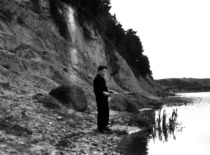 K. Sasnauskas in Seredžius, 1956. (photograph by Konstantinas Sasnauskas, KTU museum)