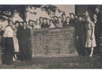 Graduates of Salakas Secondary School, 1958 (Prof. A. Žiliukas family archive)