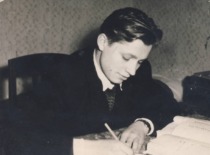 A. Žiliukas during his studies, 1960 (Prof. A. Žiliukas family archive)