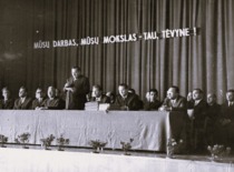 Opening ceremony of KPI Chamber of Electronics, 1969. (KTU Museum)