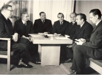 KPI Rector&rsquo;s Office, 1972&ndash;1975. (KTU Museum)