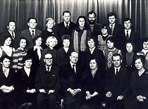 KPI Department of Food Product Technology, 1980. (E. Grinienė family archive)