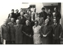 Opening of the Chamber of Light Industry at KPI Student Campus, 1984. (KTU Museum)