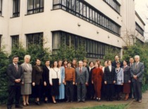 Team of the Department of Food Product Technology at KTU Faculty of Chemical Technology, 1997. (E. Grinienė family archive)