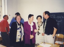 Doc. I. Leliūgienė at the FESET conference in Modra (Slovakia), 1998 (Prof. I. Leliūgienė's personal archive)