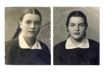 Elena Sto&scaron;kutė &ndash; a student of Raseiniai Gymnasium, 1939&ndash;1940. (Prof. E. Grinienė family archive)