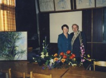 Prof. A. Žiliukas with his wife Irena at their 60th anniversary celebration in 2000 (Prof. A. Žiliukas family archive)