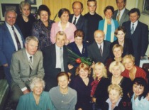 Prof. A. Žiliukas meeting with historian Prof. Edvardas Gudavičius, 2001 (Prof. A. Žiliukas family archive)