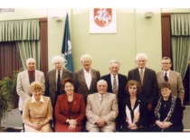 The Board of KTU Veteran Club Emeritus, 2004. (the original photograph is at KTU Photo Archive)