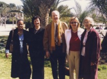 Doc. I. Leliūgienė with the leadership of the European Federation of Socio-Educational Work Schools (FESET) at the University of Alicante (Spain), 2004 (Prof. I. Leliūgienė's personal archive)