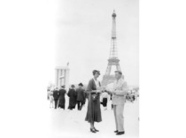 K. Bar&scaron;auskas in Paris, 1937. (the original photograph is at Prof. K. Bar&scaron;auskas family archive)