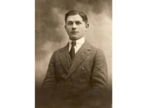 K. Bar&scaron;auskas &ndash; a gymnasium pupil, 1924. (the original photograph is at KTU Museum)