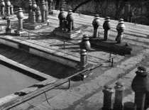 Towers of the faculty, 1957. (photograph by Konstantinas Sasnauskas, KTU museum)