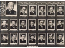 KPI Department of Structural Mechanics, 1957. (the original photograph is at KTU Museum)