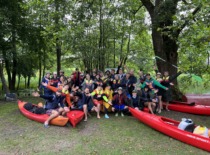 Trip &ldquo;Nemunas Kayaks&rdquo; of the ensemble "Nemunas", 2022. (&ldquo;Nemunas&rdquo; Archive)