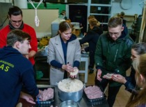 Traditional &ldquo;Cepelinai Party&rdquo; of the ensemble "Nemunas", 2021. (&ldquo;Nemunas&rdquo; Archive)