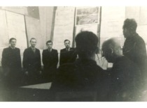 Congratulations to Kaunas Polytechnic Institute graduates, 1951.