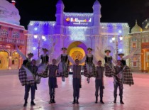 &ldquo;Nemunas&rdquo; members on tour in Dubai, December of 2022. (&ldquo;Nemunas&rdquo; Archive)