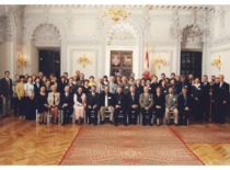 FESET &ndash; Conference of the European Consortium of Socio-Educational Work Schools at Kaunas City Hall, 2003 (Prof. I. Leliūgienė's personal archive)