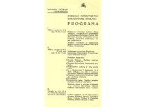 Programme of the opening ceremony of the Chamber of Physics and Chemistry on 16 February 1932. (the original document is at KTU Museum)