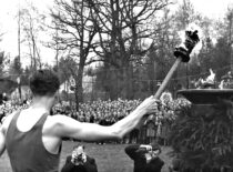 1st KPI festival, 1956. (photograph by Konstantinas Sasnauskas, KTU museum)