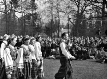 1st KPI festival, 1956. (photograph by Konstantinas Sasnauskas, KTU museum)