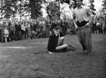 1st KPI festival, 1956. (photograph by Konstantinas Sasnauskas, KTU museum)