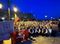 Ensemble &ldquo;Nemunas&rdquo; on tour in Montenegro, 2023. (&ldquo;Nemunas&rdquo; Archive)